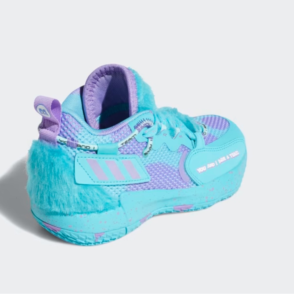 adidas x Disney Pixar DAME 7 EXTPLY SULLEY BASKETBALL SHOES - Picture 3 of 7